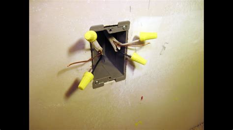 can you mount electrical box in drywall|drywall for electrical box.